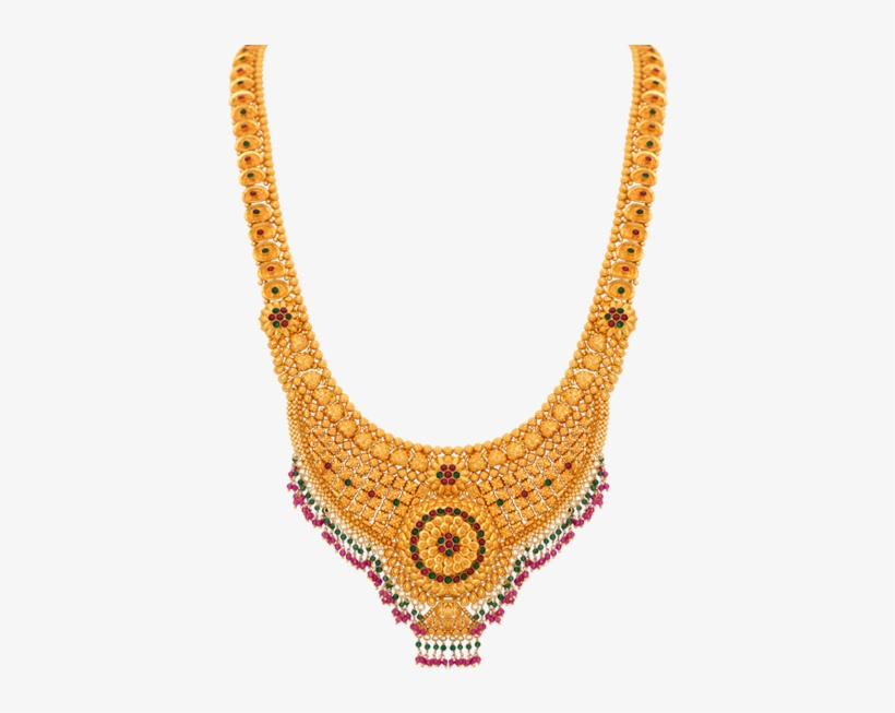 Best Long Chain Design Ideas - Jewellery Haram Png, transparent png #2614682