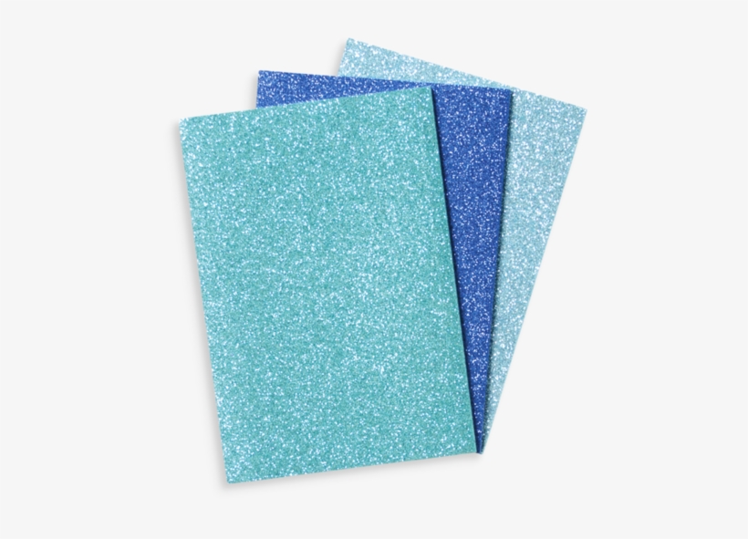Blue Glitter Notebook, transparent png #2614835