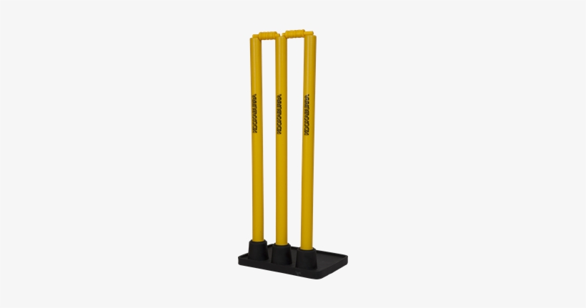 Kookaburra Plastic Return Stumps - Kookaburra Cricket Sports Accessory Rubber Base Plastic, transparent png #2614936