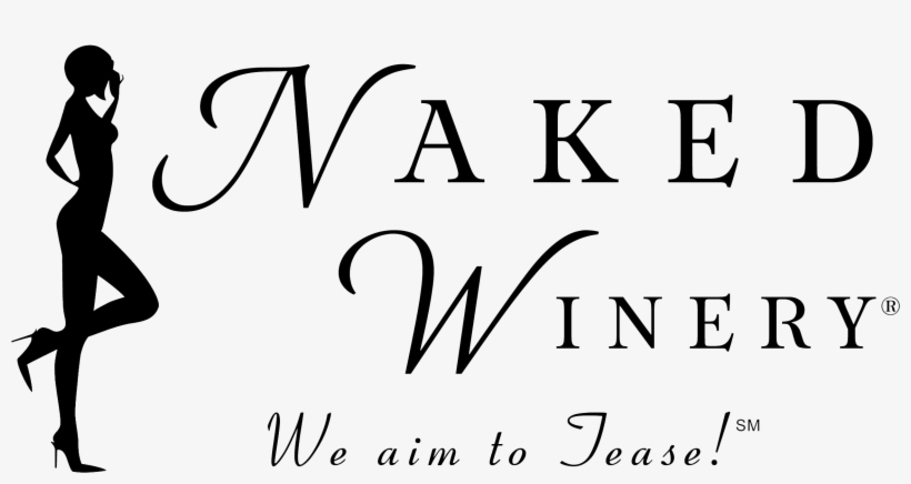 Naked Winery Logo We Aim To Tease - Naked Winery, transparent png #2615471