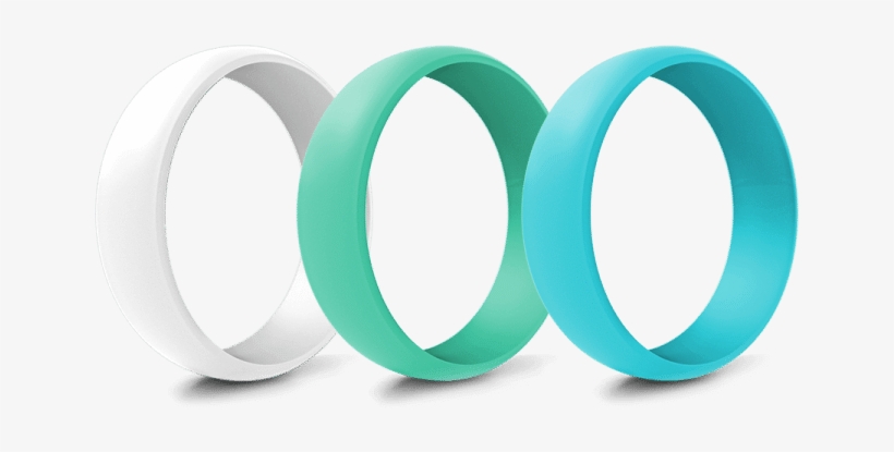 Women's Original Silicone Rings 3 Pack - Silicone, transparent png #2615649