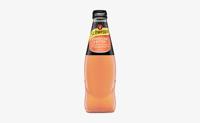 Similar Drinks - 300ml Glass Bottled Schweppes Lemon Lime And Bitters, transparent png #2616023