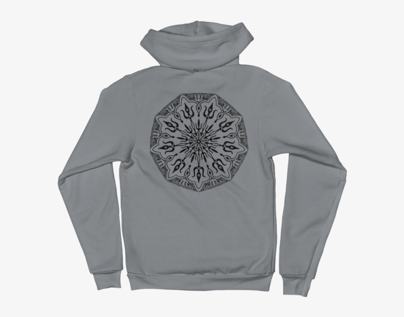 Shiva Trishul Mandala Hoodie - Cute Frenchies Doggie Family Collage Hoodie Sweater, transparent png #2616932