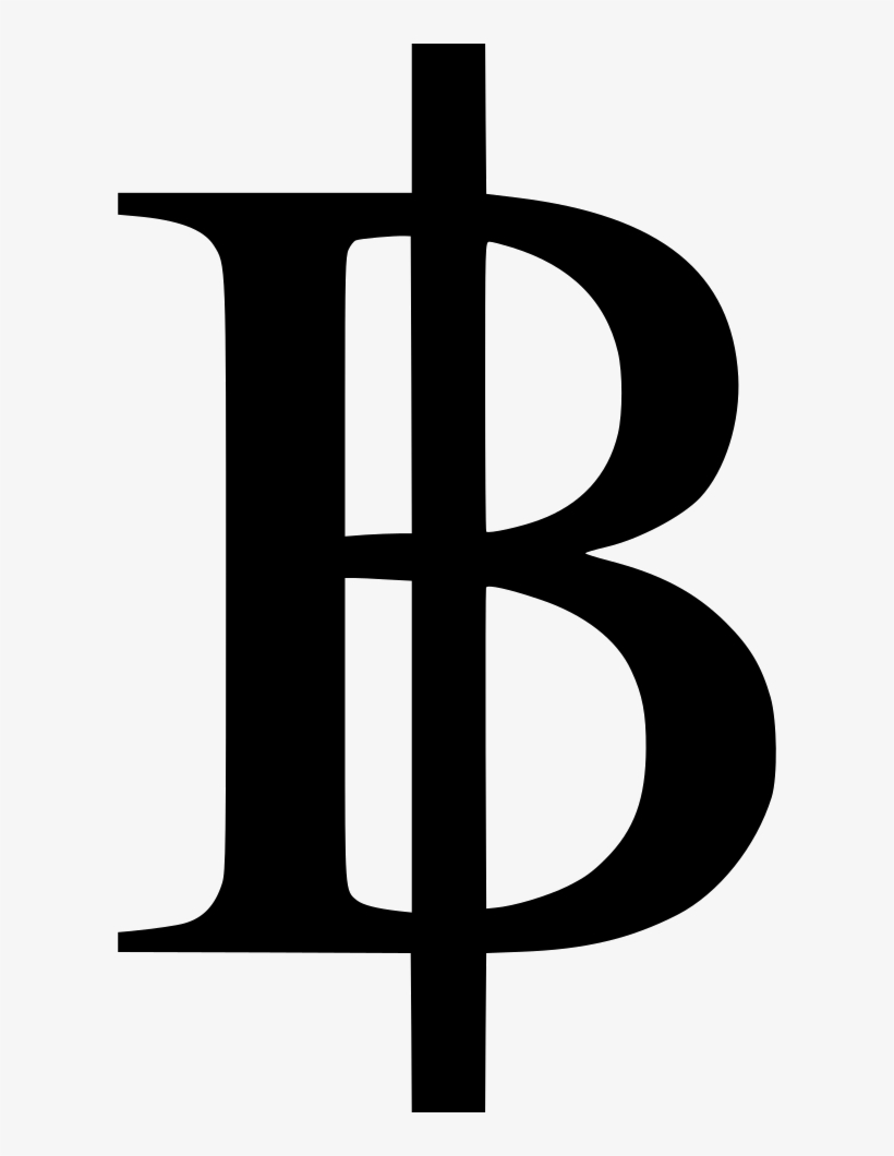 Thailand Thai Baht Svg Png Icon Free - Baht Symbol Png, transparent png #2616962