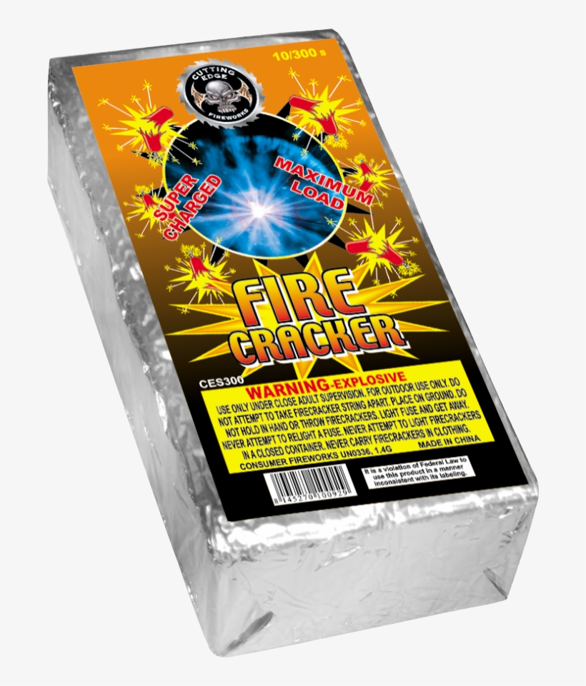 Cutting Edge Firecrackers,11/2" 300s - Firecracker, transparent png #2617925