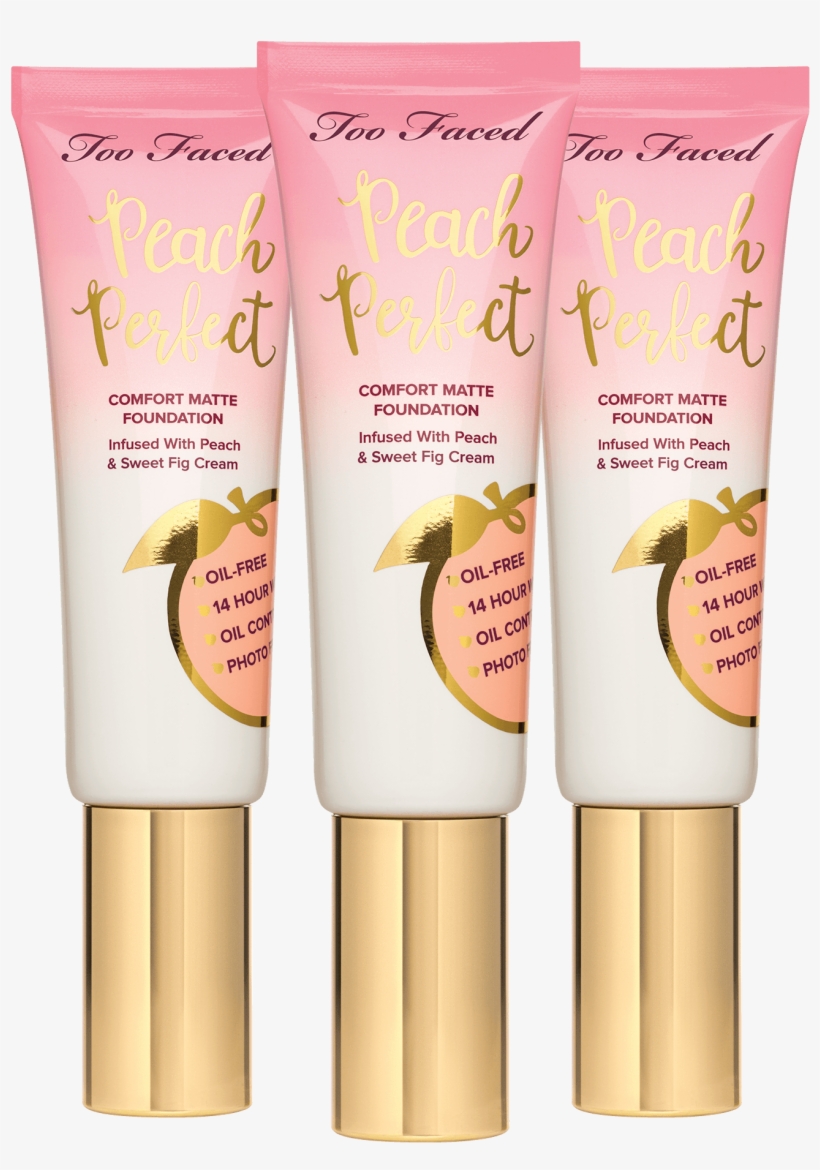 Peach Perfect Foundation Liquid Matte Foundation Too - Too Faced Perfect Peach Foundation Png, transparent png #2617949