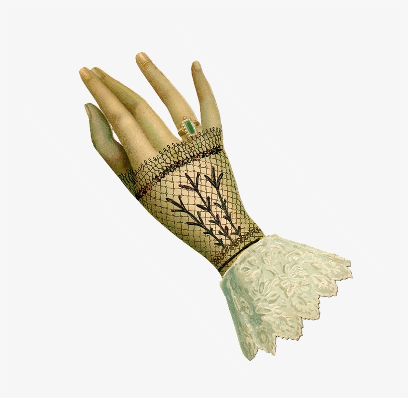 Gloves Clipart Lady Glove - Hands Framed Art Print - Scoop Black Mini 10" X 12", transparent png #2617956