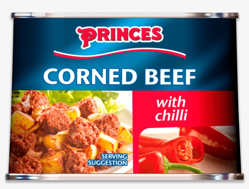 Princes Princes Corned Beef With Chilli 200g - Pack, transparent png #2618057