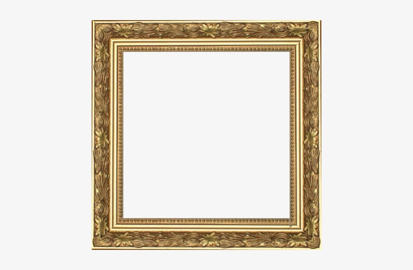 Wedding Golden Border Png Gold Frame Png Posted By - 20 X 30 Frame Gold, transparent png #2618174