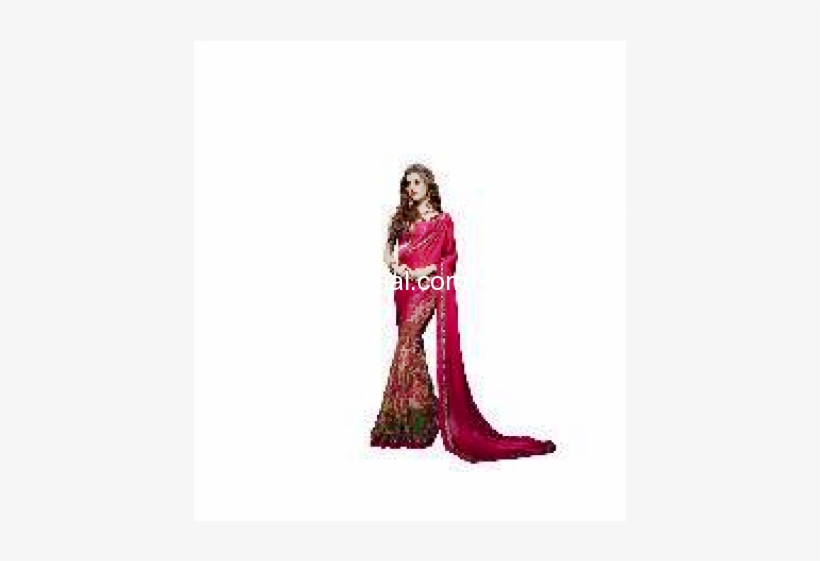 Best Designer Saree - Sari, transparent png #2618205