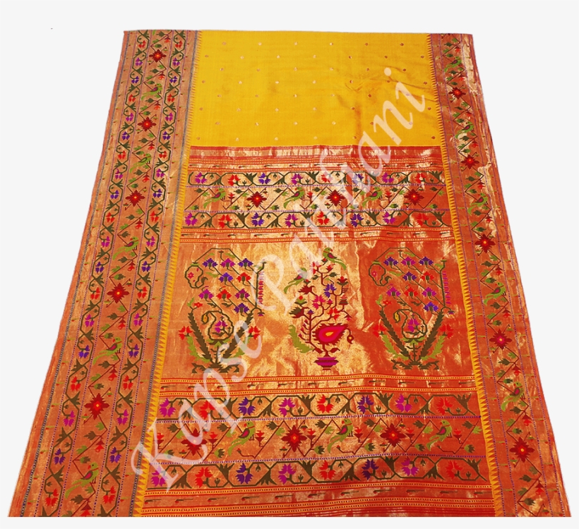 1461487958 Asavali With Parrot Rich Border Paithani - Latest Paithani Sarees With Price, transparent png #2618280