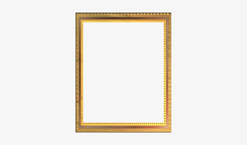 Wedding Golden Border Png - Psd, transparent png #2618331