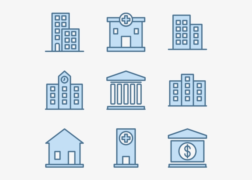 677 Building Icon Packs - Vector Graphics - Free Transparent PNG ...