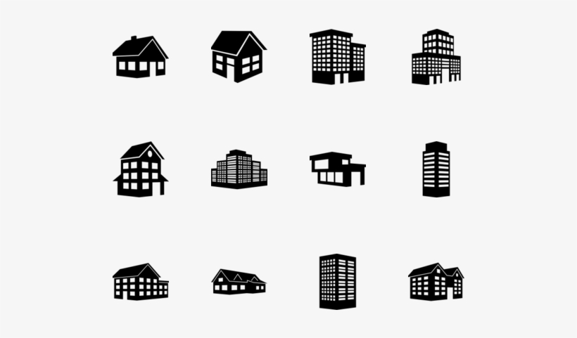Icon Pack, Icon Set, Vector Icons, Buildings, Building - Logistics, transparent png #2618664
