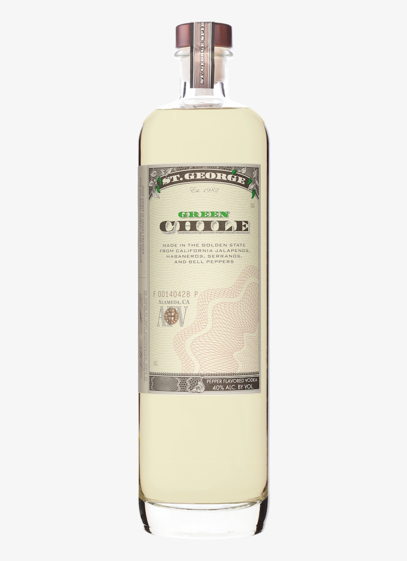 Green Chile Vodka - St George Distillery Green Chile Vodka, transparent png #2618745