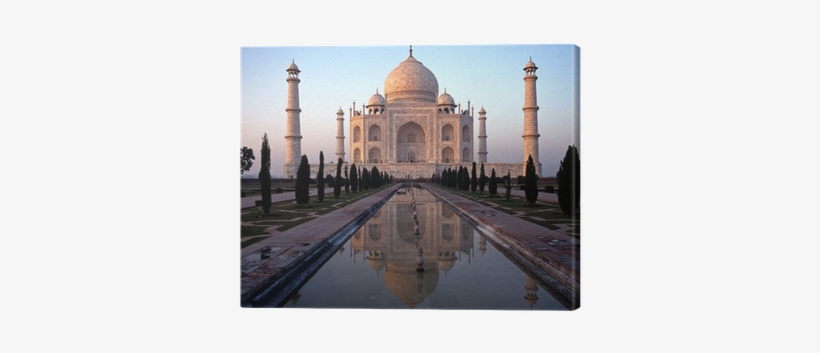 Taj Mahal, Agra, India © Arena Photo Uk Canvas Print - Taj Mahal, transparent png #2618910