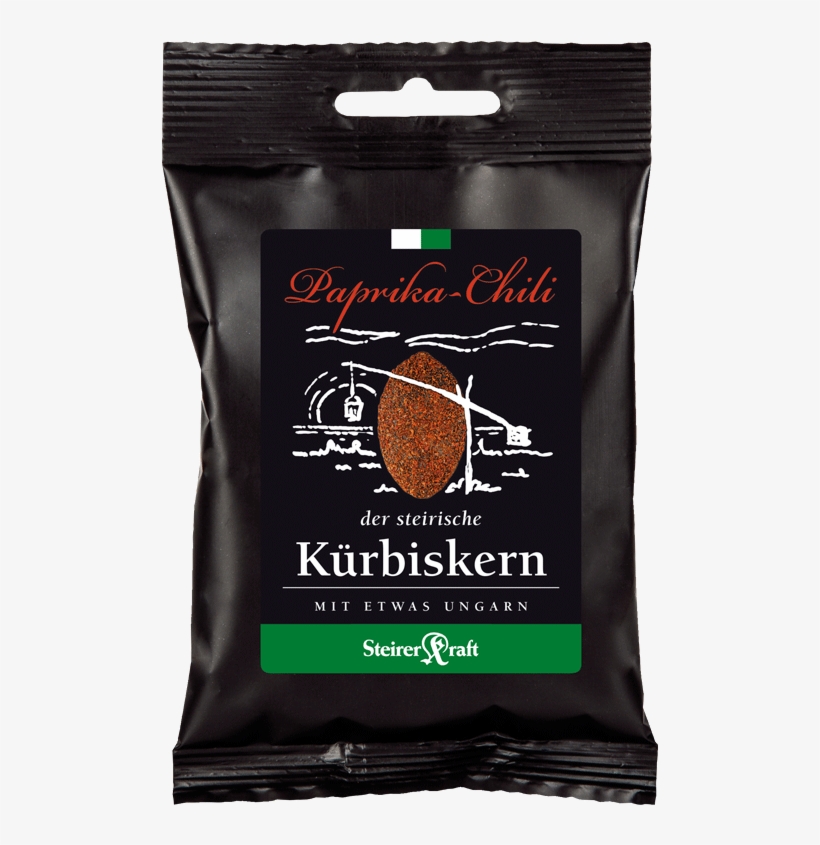 Kürbiskerne Mit Paprika Chili In Der Tüte - Chocolate, transparent png #2618964