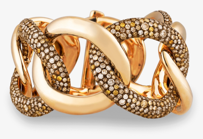 Fancy Colored Diamond Link Bracelet, transparent png #2618997