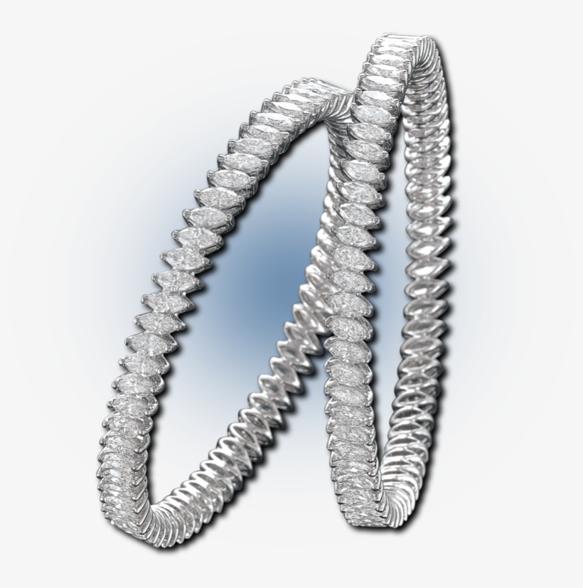 Signature Solitaire Fancy Bangle - Bangle, transparent png #2619019