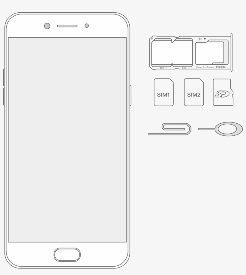 Dual Sim And Dual Standby - Iphone, transparent png #2619023