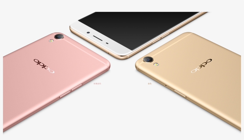 【oppo R9 - Oppo F1 Plus Rose Gold Vs Gold, transparent png #2619116