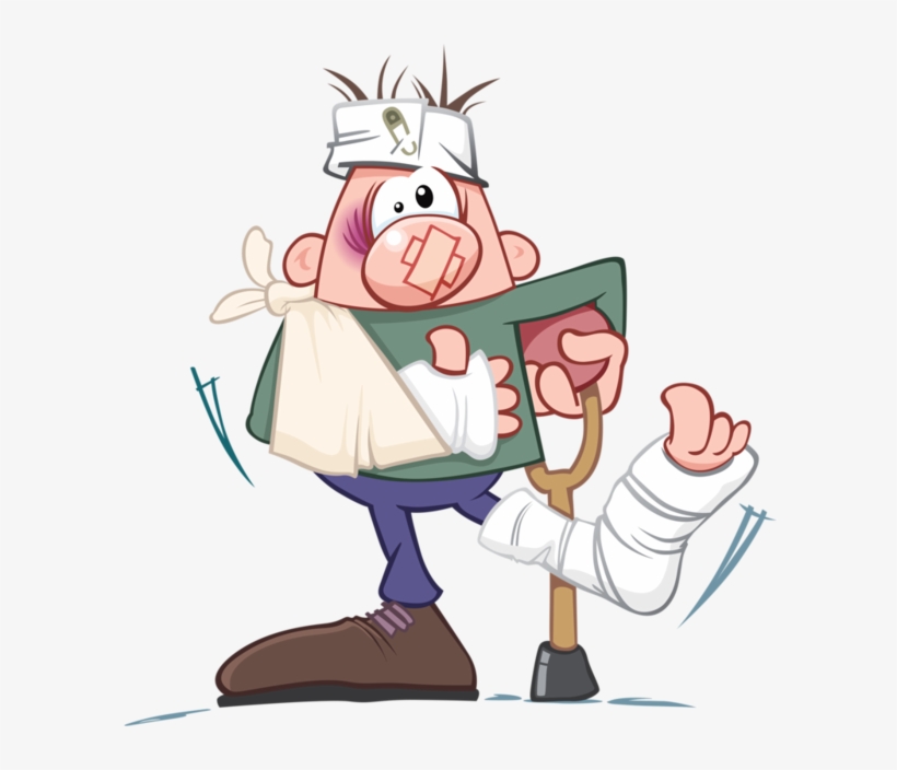 People, Illustration, Individual, Person, People Tarjetas, - Injured Cartoon, transparent png #2619154