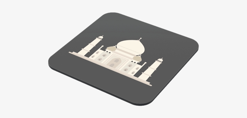 Taj Mahal Coaster - Game Controller, transparent png #2619627