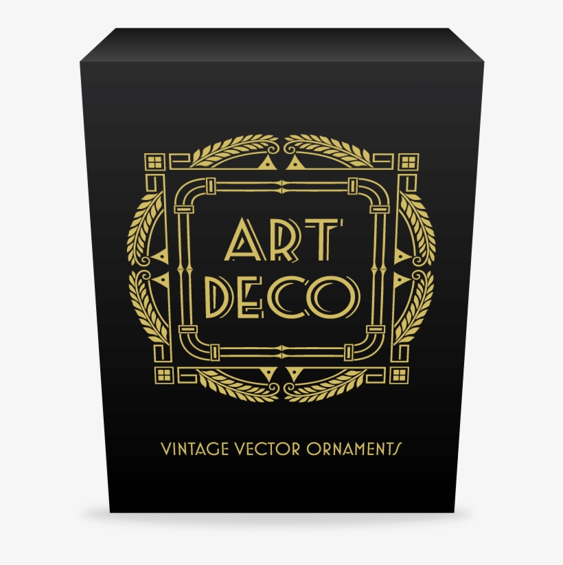 Ultimate Art Deco Vector Pack - Art Deco, transparent png #2619657
