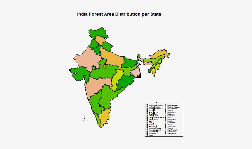 Won't It Be Better If We Can Display The Percentage - India Map Without Pok, transparent png #2619925