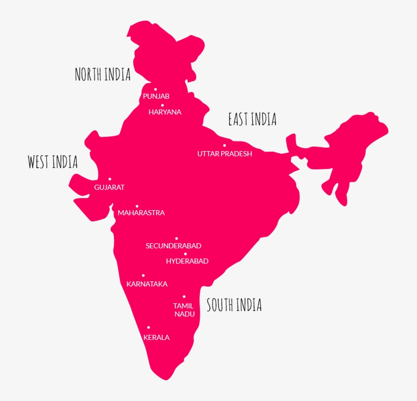 Geographical Coverage Of The Dairy Investigation - Kerala In India Map, transparent png #2619927