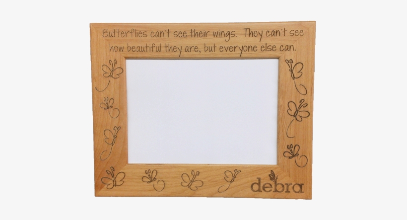 Image Of Eb Butterfly Frame - Debra, transparent png #2619989