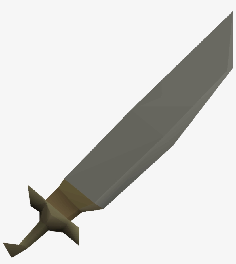 Granite Longsword Detail - Wiki, transparent png #2620289