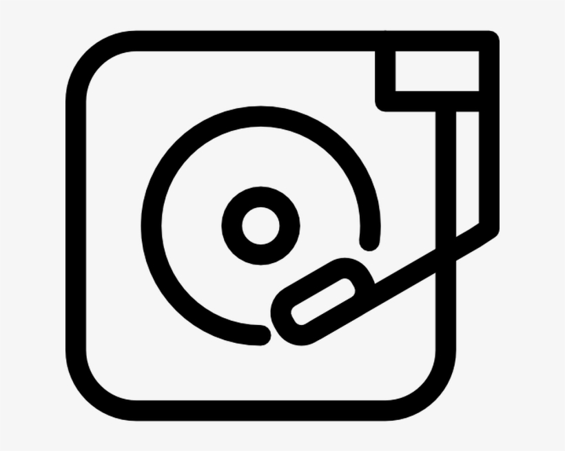 Vinyl Record Player Free Vector Icons Designed By Pavel - Vinyl Record Logo, transparent png #2620481