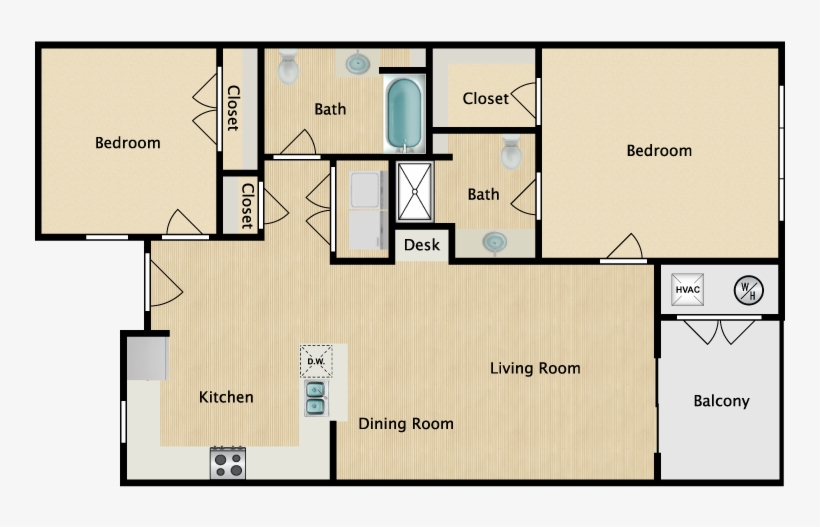 Furnish This Floor Plan - Bradenton, transparent png #2620723