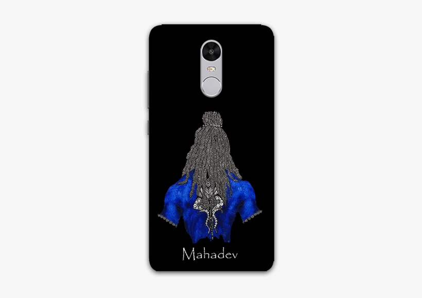 Mahadev Blue Color Redmi Note 3 Mobile Case - Mobile Phone, transparent png #2621006