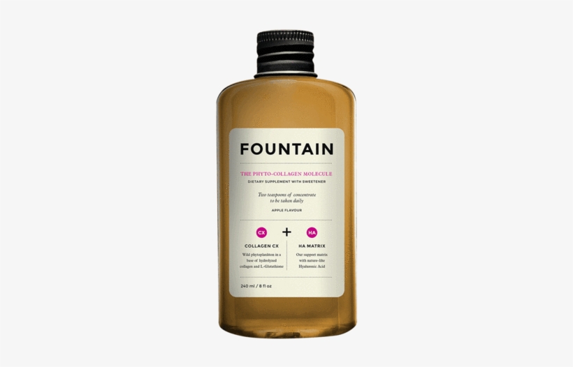 Fountain Beauty Supplements The Phyto-collagen Molecule - Fountain - The Phyto Collagen Molecule (240ml), transparent png #2621051
