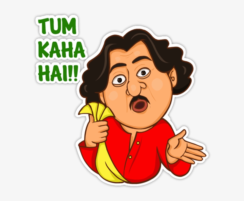 Great Indian Sticker Challenge - Cartoon, transparent png #2621075