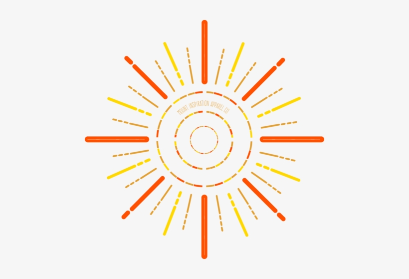 Southwestern Sun Sticker - Circle, transparent png #2621583