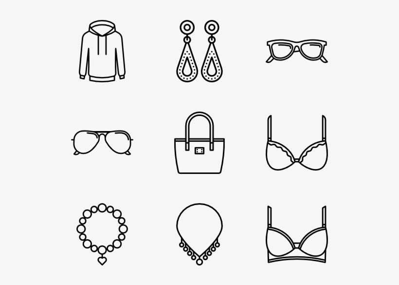 Linear Detailed Clothes - Wedding Icon Transparent Background, transparent png #2621747