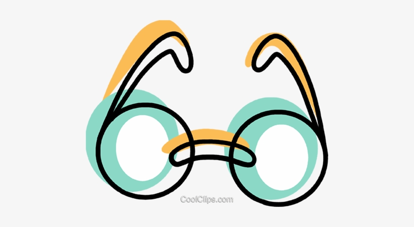Glasses And Eyeglasses Royalty Free Vector Clip Art - Eyeglasses, transparent png #2621828