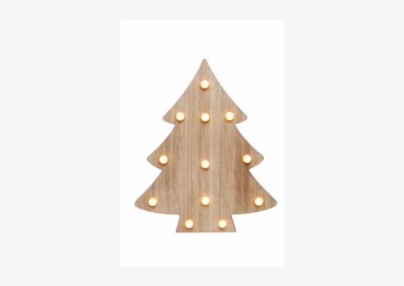 Led Wood Decoration, Tree - Wood, transparent png #2621856