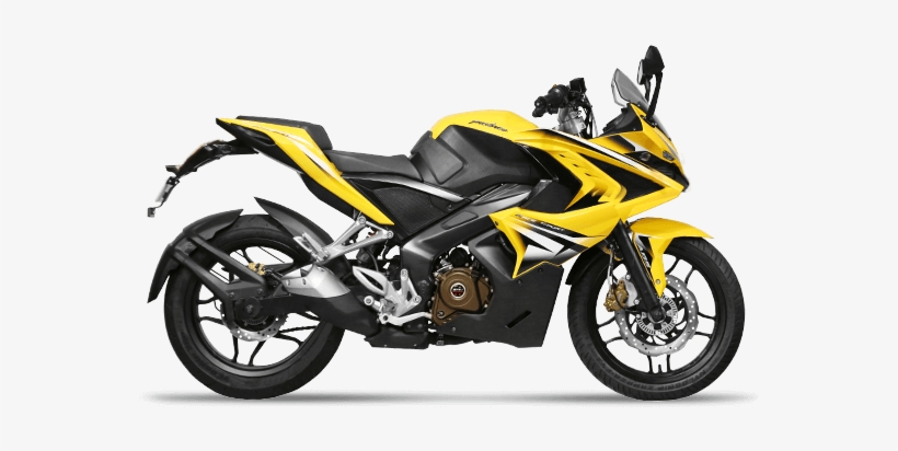 Yellow - Bajaj Pulsar 150 Rs, transparent png #2622065