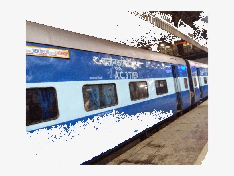 Image Of Indian Railway - Train Station, transparent png #2622217