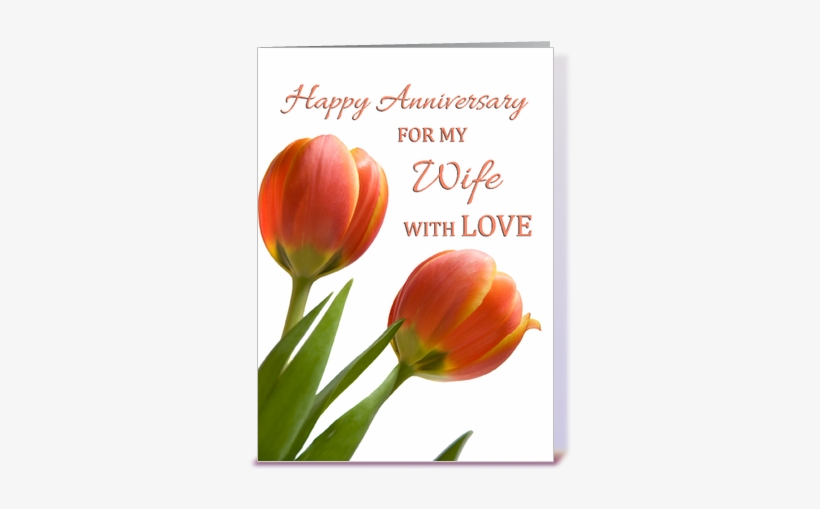 Happy Anniversary Wife Cards, transparent png #2622463