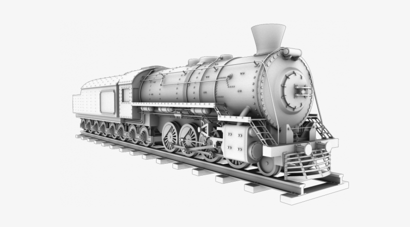 39 Amazing Train 3d Model Free Download - 3d Model Of Train, transparent png #2622641