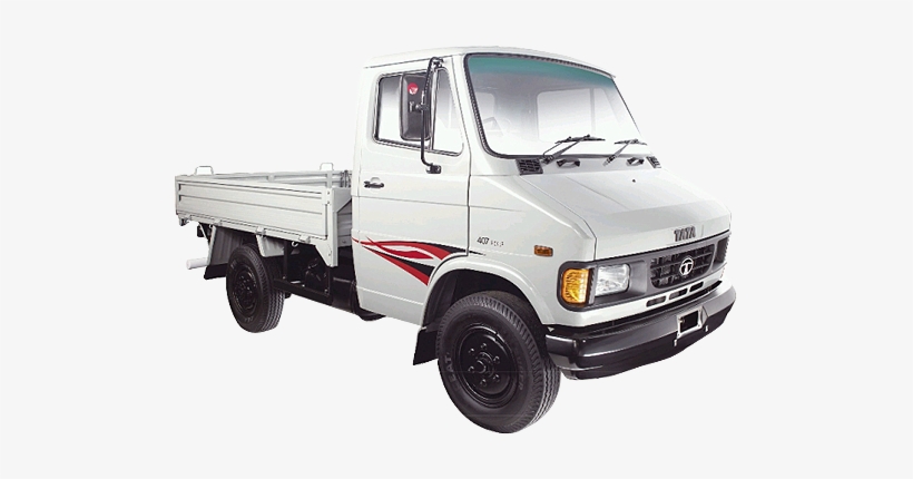 The Tata 407 Pickup Offers A Payload Of - Tata 407 Mini Truck, transparent png #2622800