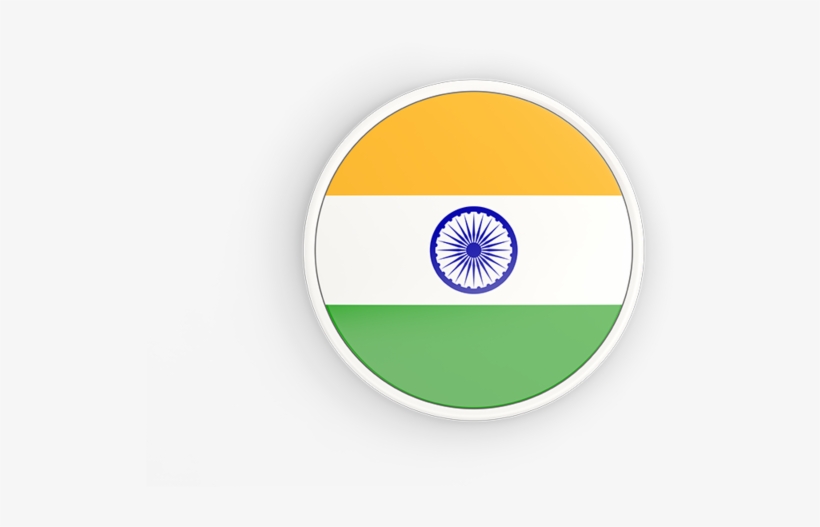 India Flag Round Icon Png, transparent png #2623009