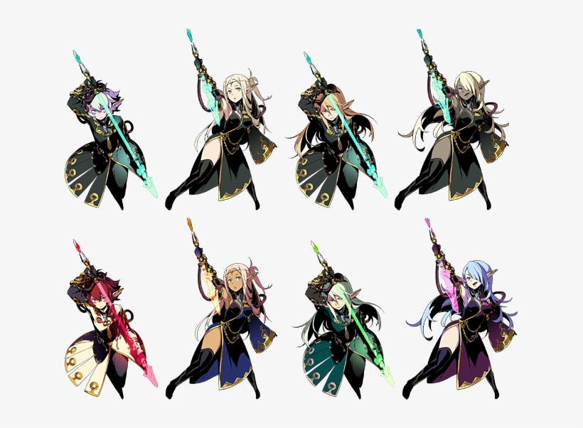 Necromancer - Etrian Odyssey V Class, transparent png #2623276