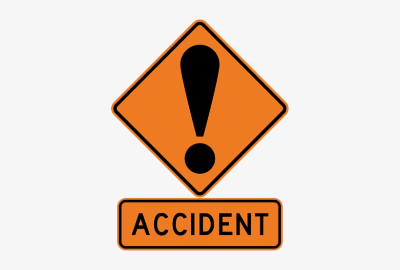 0827182 - Accident Sign, transparent png #2623301