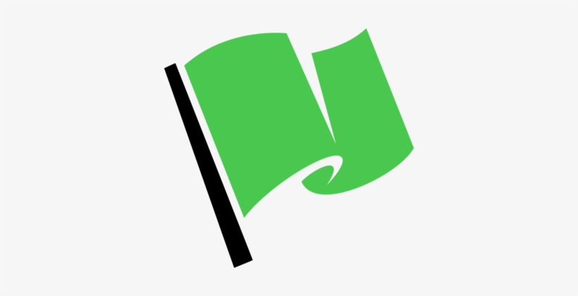 Racing Flags Computer Icons Flag Of The United States - Clip Art Green Flag, transparent png #2623362